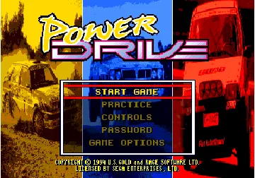 Power Drive (Europe) (En,Fr,De,Es,Pt) screen shot title